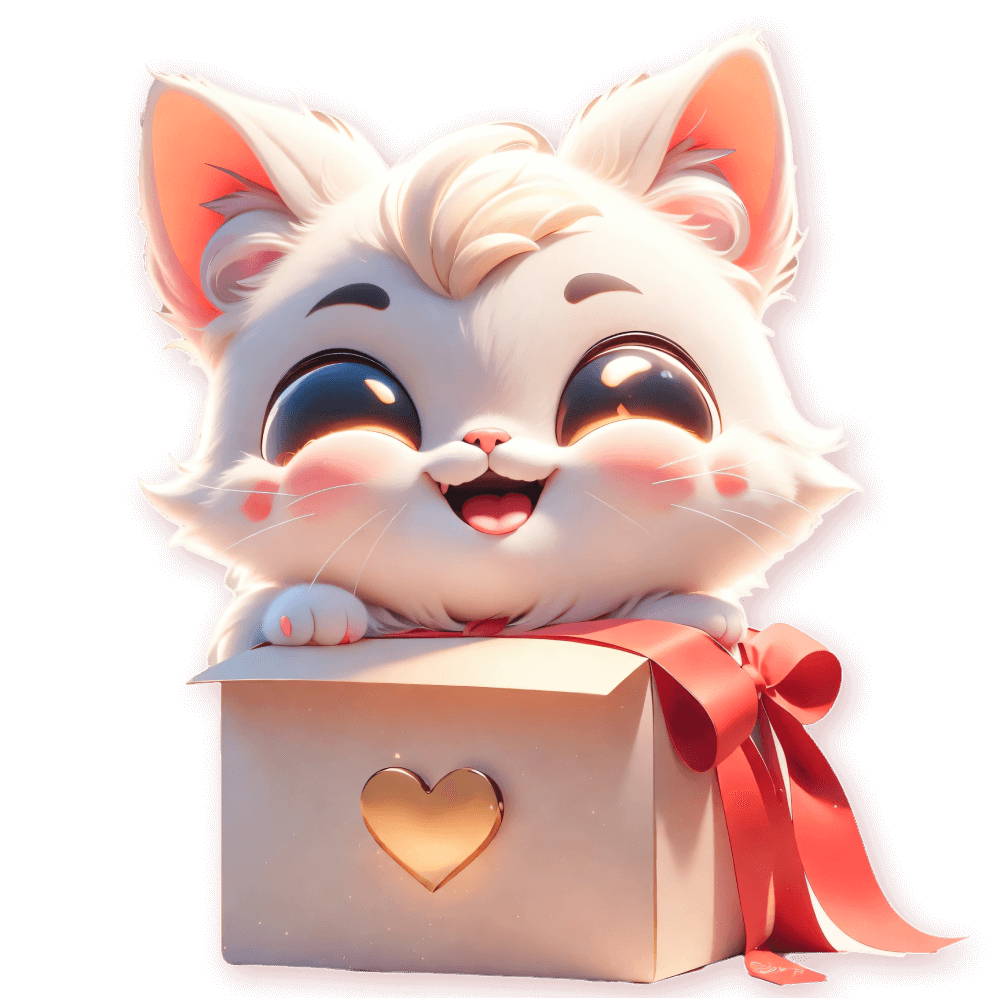 福礼猫吉祥物